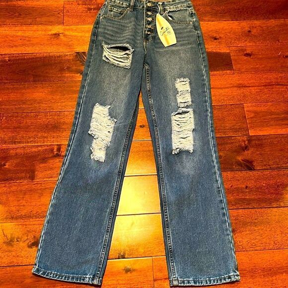 Cali 1850 straight leg jeans size 3 - Picture 1 of 9